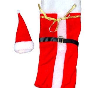 Christmas gift bag for bottle